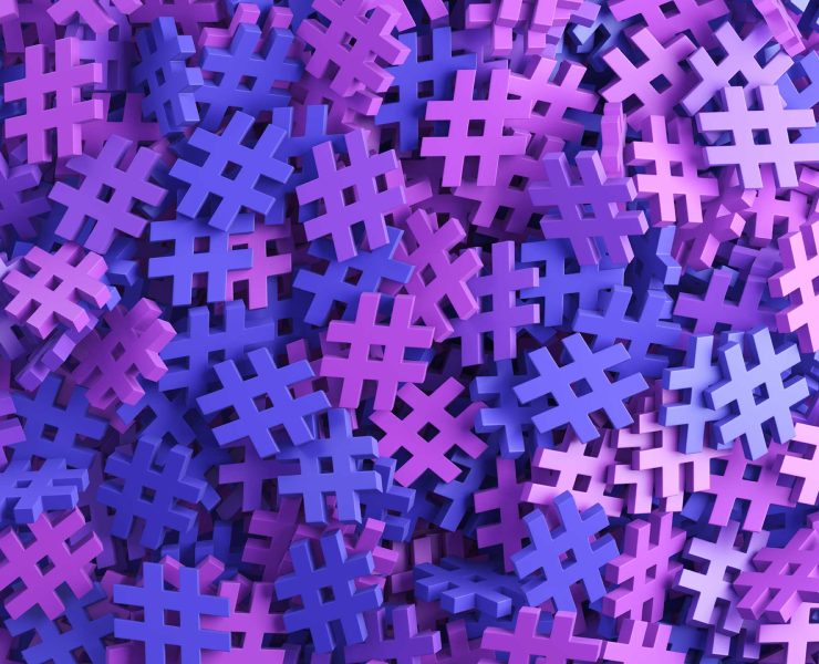 gli hashtag e instagram