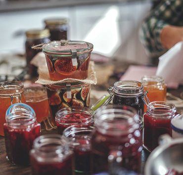 Il metodo dei 5 vasi: vasetti di marmellata