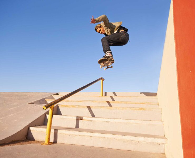 salto con lo skateboard