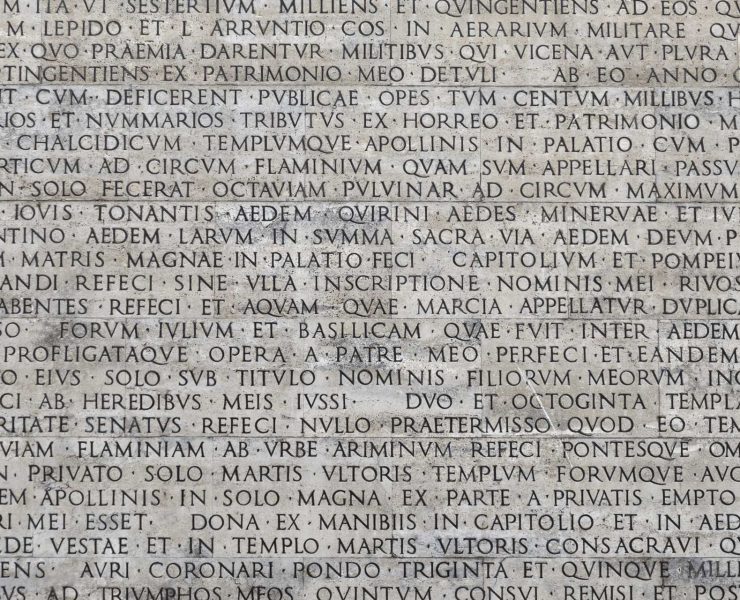 verba volant scripta manent